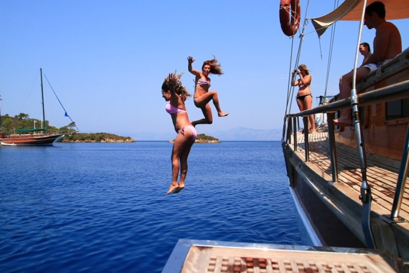 Turkey blue cruise with kids